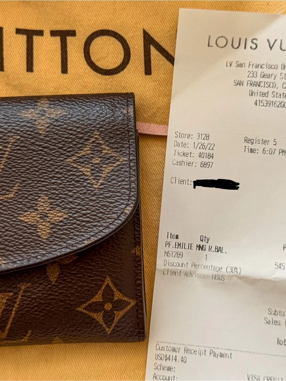 Vintage Louis Vuitton Monogram Speedy 30 Handbag with Matching Wallet - Brown